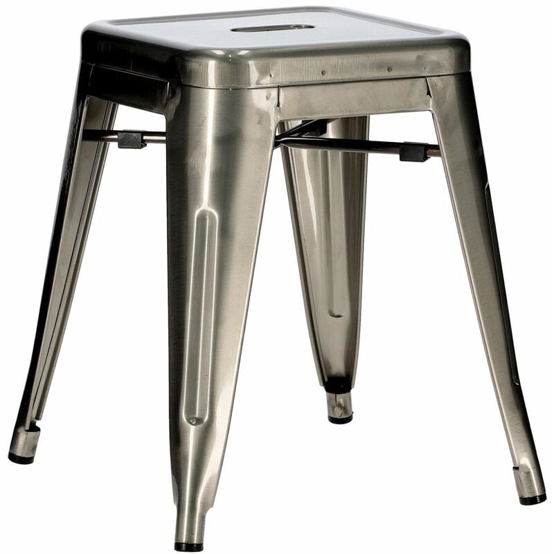 Tabouret métallique Paris inspiré de Tolix
