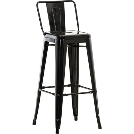 Tabouret noir maçon