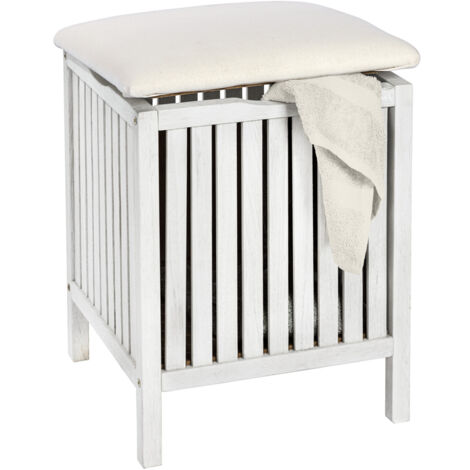 Tabouret Norway naturel blanc WENKO
