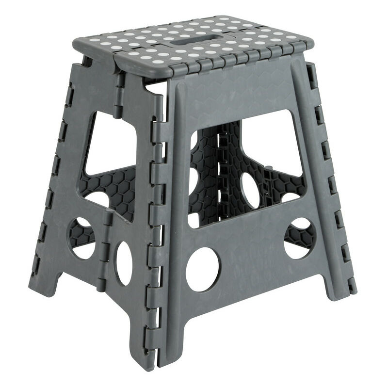 Arregui - Tabouret pliant, Marchepied pour adultes et enfants, Escabeau pliant, Tabouret marchepied enfant, Tabouret pour la cuisine, salle de bain,