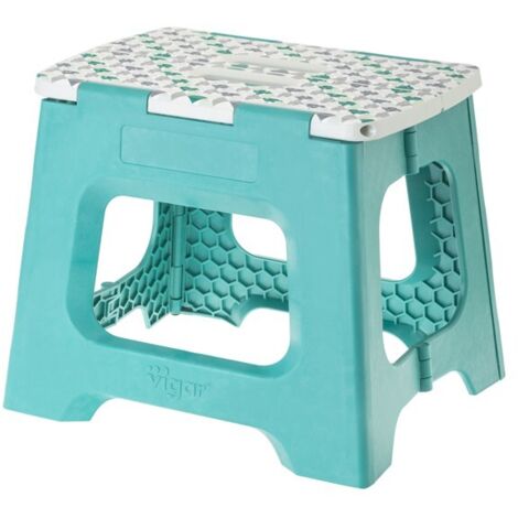 TABOURET PLIANT POLYVALENT GEOM - 33X27X27