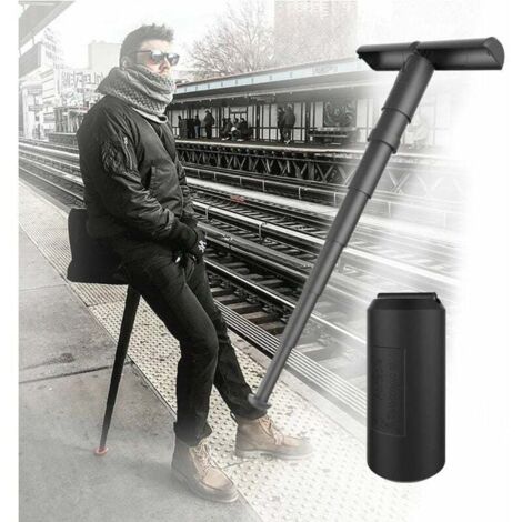 Tabouret Pliant Portable, Charge Maximale 200 kg, Réglable en Hauteur pour Activités en Plein Air
