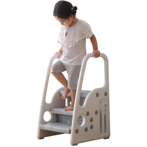 Tabouret Pour Enfants Avec Piquets Pour La Salle De Bain Cuisine Toilette Avec Poignées