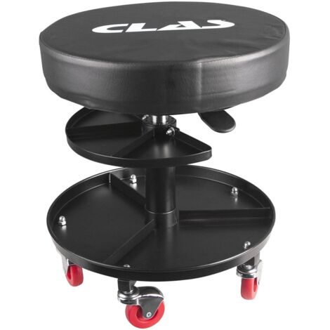 Tabouret range outils Ht. 440 à 560 mm - OM 0099 - CLAS Equipements