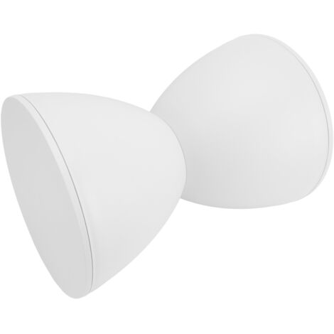 Tabouret Rond Moderne Style Nordique Blanc pour Salle de Bain et Dressing