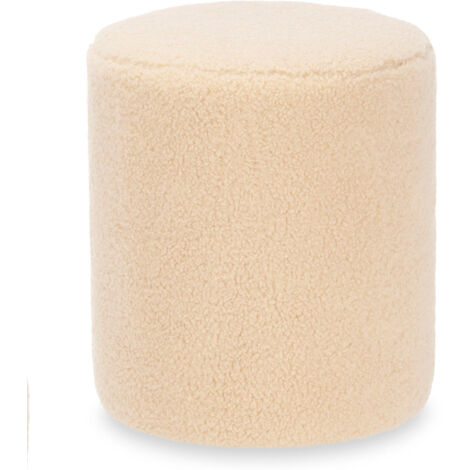 Tabouret rond Teddy, Ø 32 cm