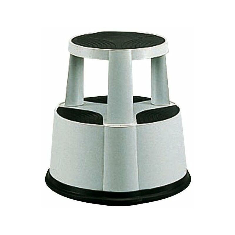 Matisère - Tabouret marchepied mobil step tapis gris 901 - 542000811