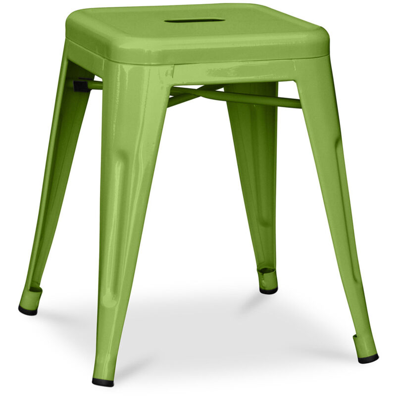 Tabouret Design Industriel - 45cm - Nouvelle Édition - Stylix Vert clair Tabouret Design Industriel - 45cm - Nouvelle Édition - Stylix Vert clair
