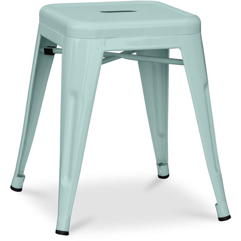Tabouret Design Industriel - 45cm - Nouvelle Édition - Stylix Vert pâle Tabouret Design Industriel - 45cm - Nouvelle Édition - Stylix Vert pâle