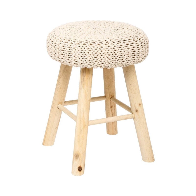Tabouret 'Suzette' 41cm Beige