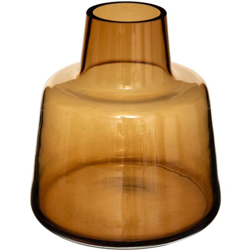 Vase verre ambre H23cm Atmosphera créateur d'intérieur