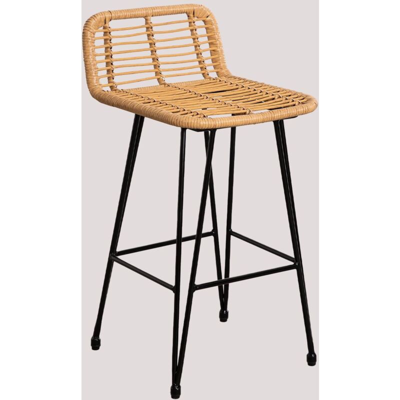 

Taburete Alto De Jardín en Ratán Sintético (66,5 cm) Meibel Natural - Sklum