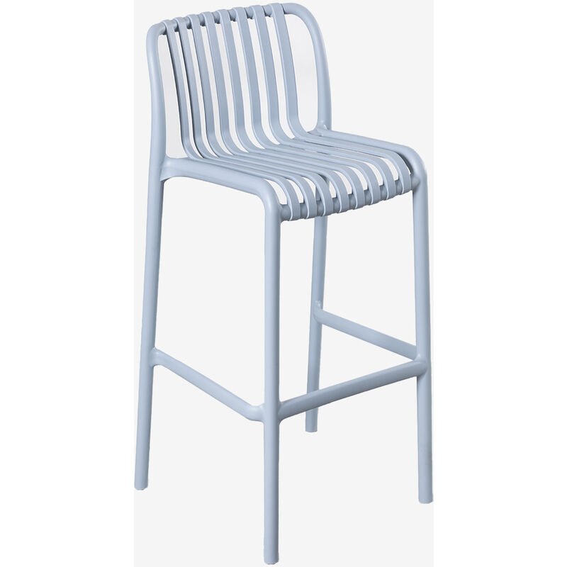 

Taburete Alto de Jardín Wendell Gris Delfín ↑77 cm - Sklum
