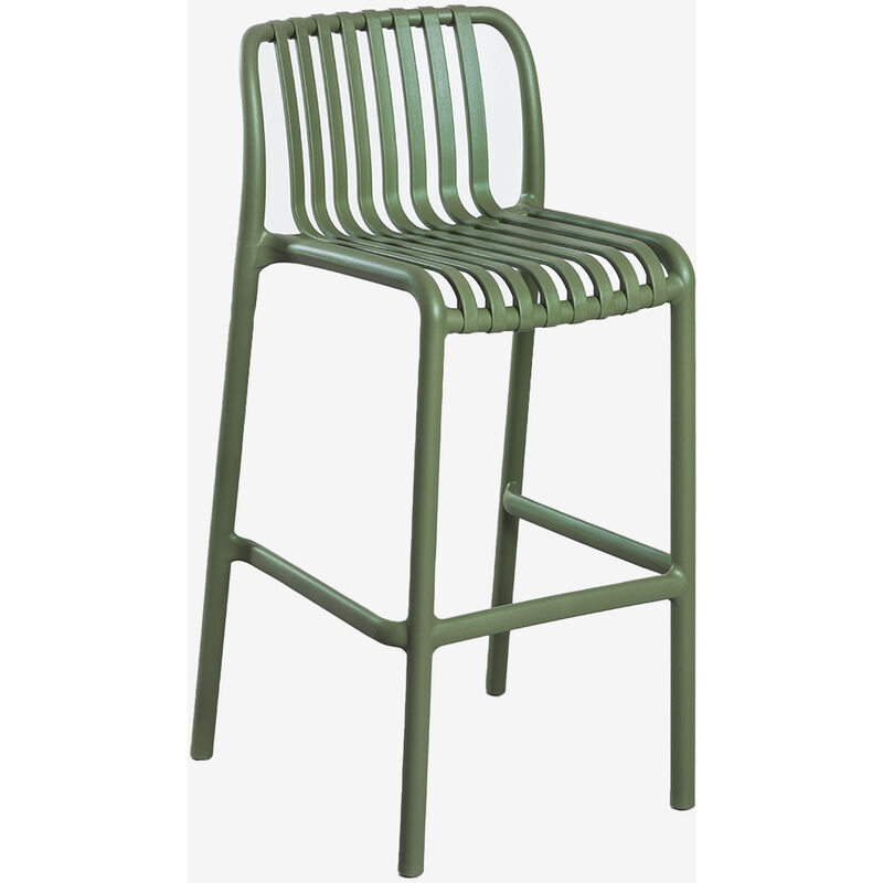 

Taburete Alto de Jardín Wendell Verde Army ↑65 cm - Sklum