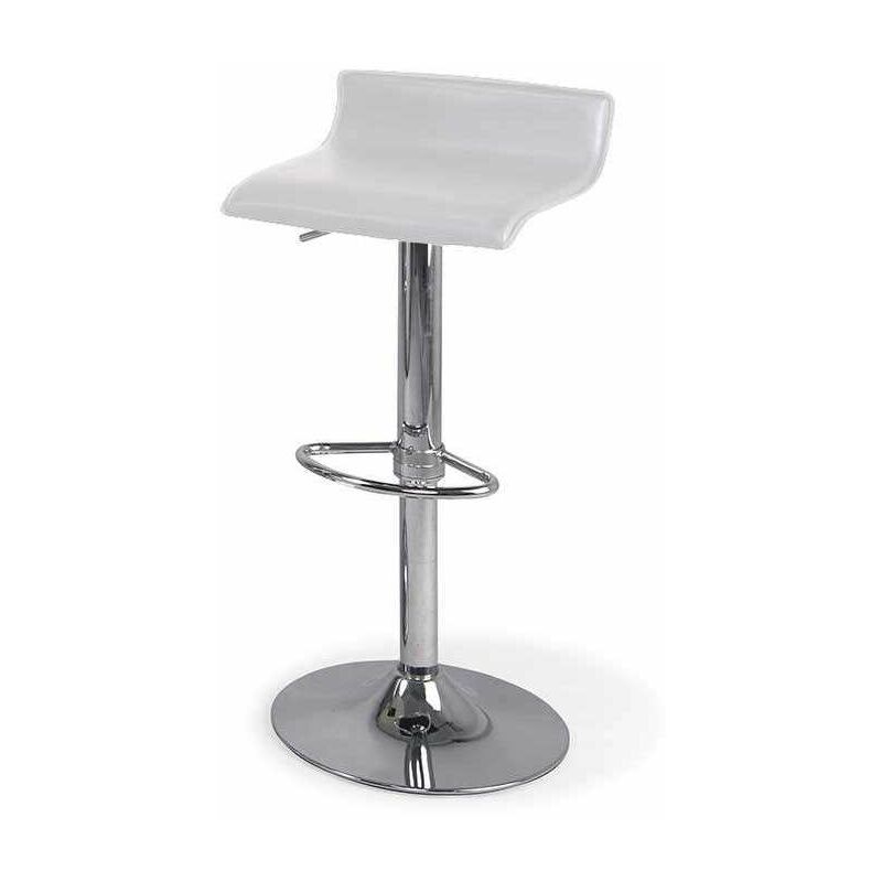 

Taburete alto en acabado dos colores diferentes 77-87 cm(alto)38 cm(ancho)32 cm(largo) Color BLANCO