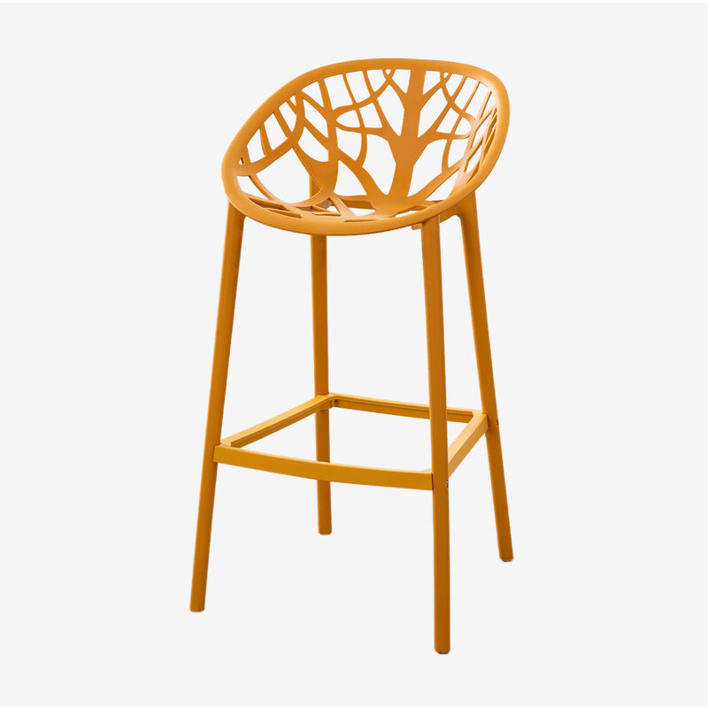 

Taburete Alto Ores SKLUM - Mostaza ↑65 cm