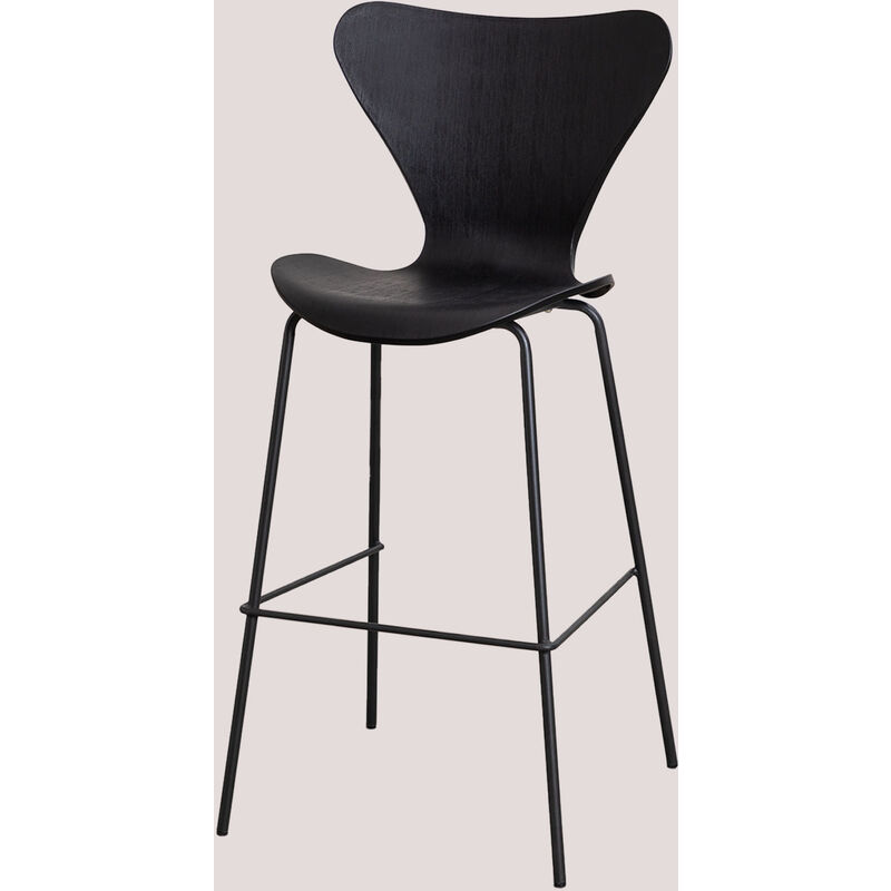 

Taburete Alto Uit SKLUM - Negro ↑76 cm Negro