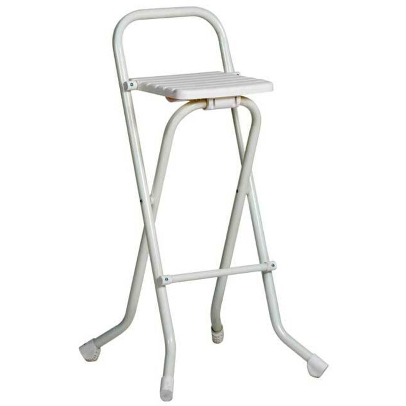 

Plasmir - TABURETEALTO ABATIBLE BLANCO 109X54CM