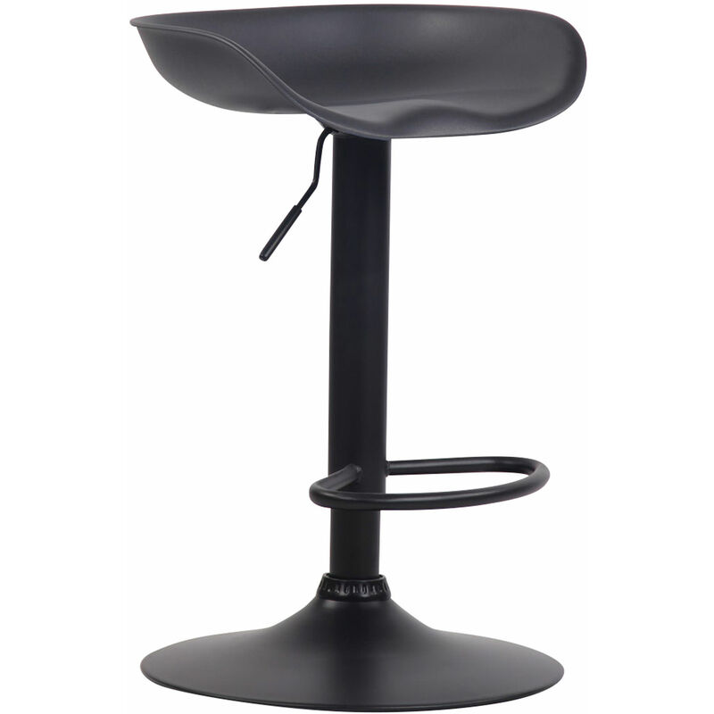 

Taburete Anaheim Con Estructura De Polipropileno Negro Metal negro mate