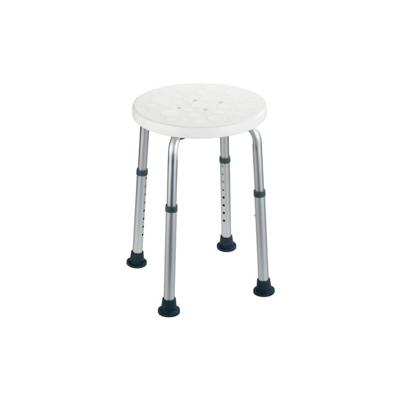 

Taburete para la ducha y para el baño Secura, regulable en altura
