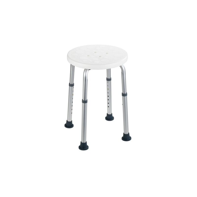 

Taburete Baño Hasta 120Kg Alu/Plast Bl Secura Reg.Alt - Wenko