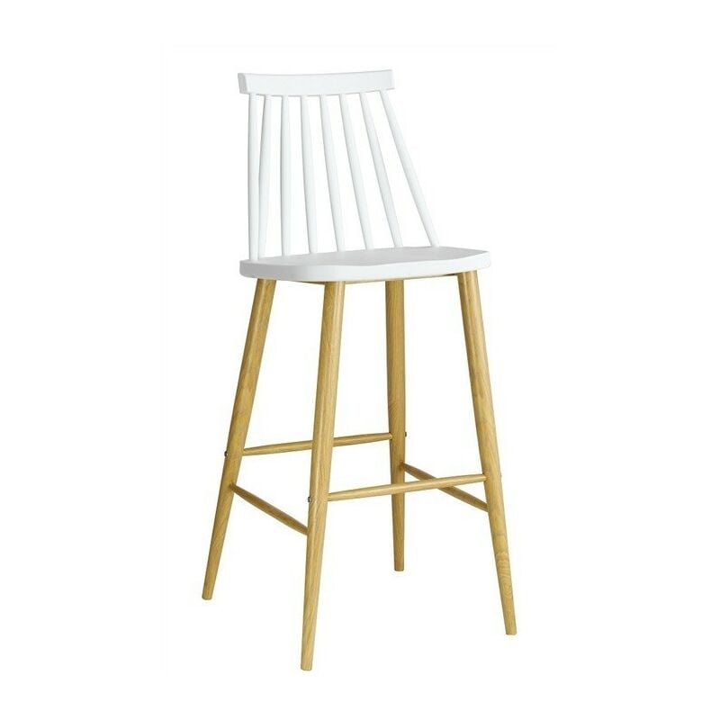 

Taburete CAMUS, metal, blanco