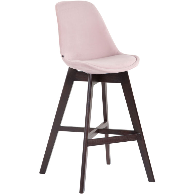 

CLP - Taburete Cannes en Terciopelo Rosado Cappuccino