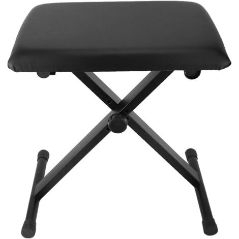 Taburete con reposapiernas, altura plegable ajustable 47 cm 50 cm 52 cm Taburete con reposapiernas Soporte para reposapiernas Soporte para reposapiernas con cojín grueso
