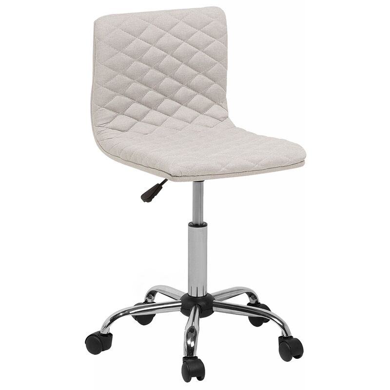 

Taburete con ruedas beige ORLANDO