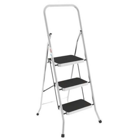 Taburete de aluminio Steppy Gr.3 Anchos Xtra
