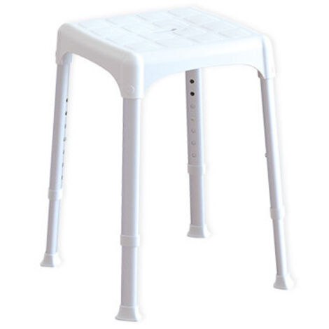 Taburete de baño ajustable de 39-54 cm – K Design EH-STA-PP-BX – Versatilidad y seguridad para cada necesidad