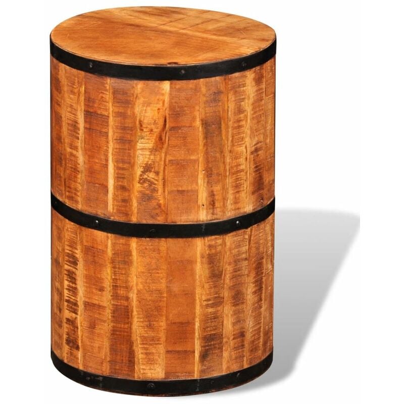 

Taburete de barra de madera de mango rugosa