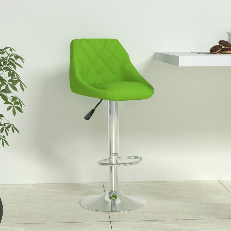 

Taburete de cocina cuero sintético verde