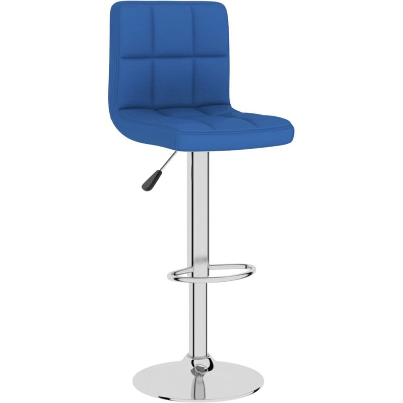

Taburete de cocina de tela azul