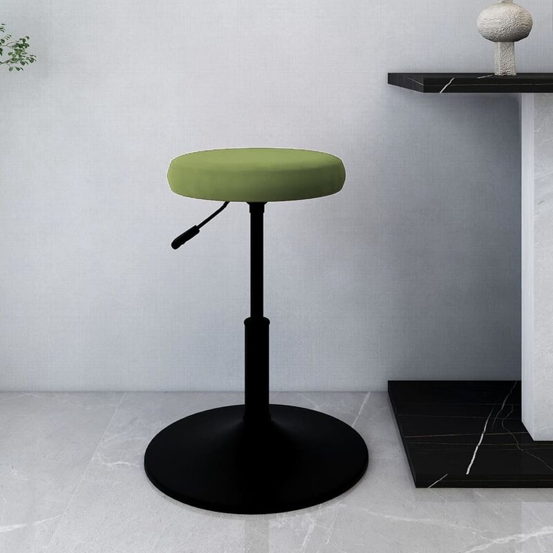 

Taburete de cocina de terciopelo verde claro
