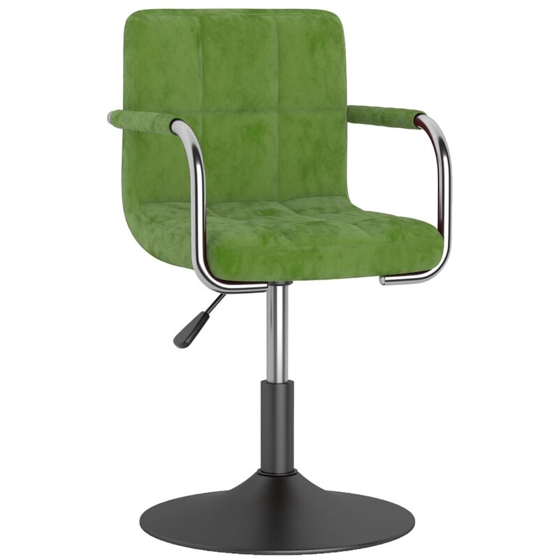 

Taburete de cocina de terciopelo verde claro