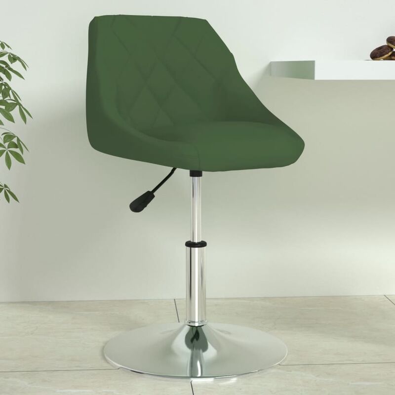 

Taburete de cocina de terciopelo verde oscuro