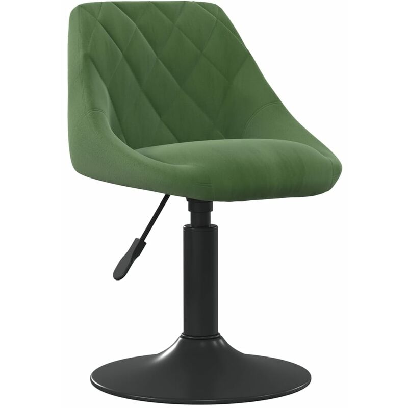 

Taburete de cocina de terciopelo verde oscuro