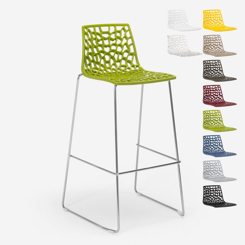 

Taburete de Cocina Grand Soleil 74cm Design Spider Slitta | Verde Anís