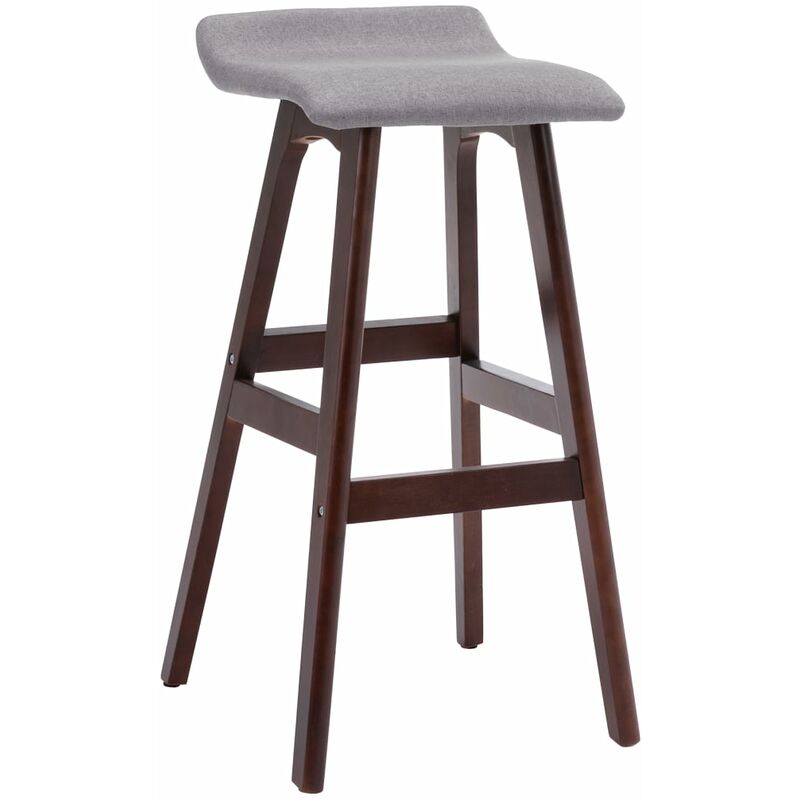 

Taburete de cocina tela gris taupe