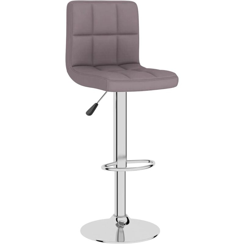 

Taburete de cocina tela gris topo