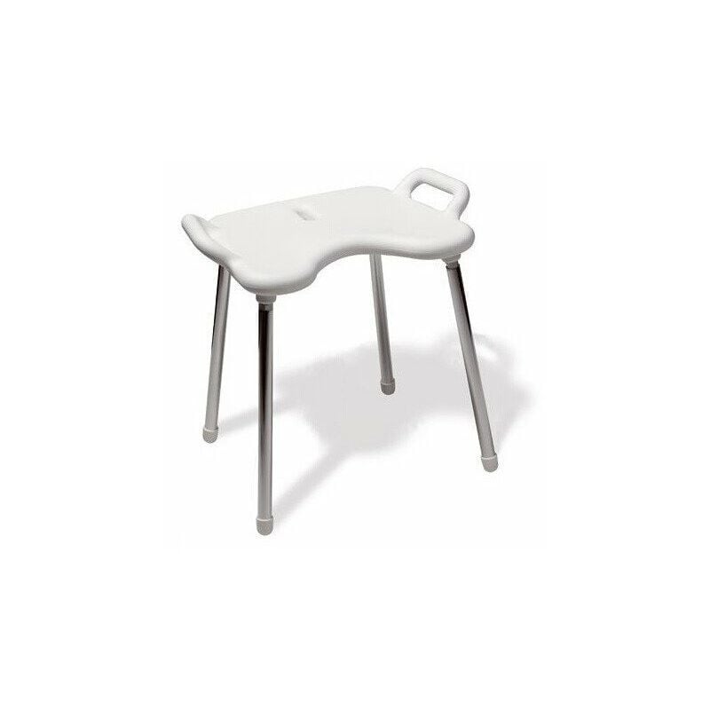 

Taburete de ducha LifeSystem White Edition. blanco puro