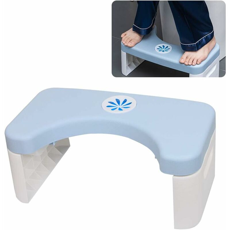 

Taburete de inodoro plegable, taburete de inodoro, taburete de inodoro para adultos, orinal en cuclillas ajustable, taburete de baño para inodoro,