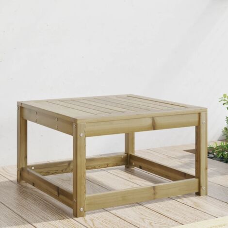 Taburete de jardín madera de pino impregnada