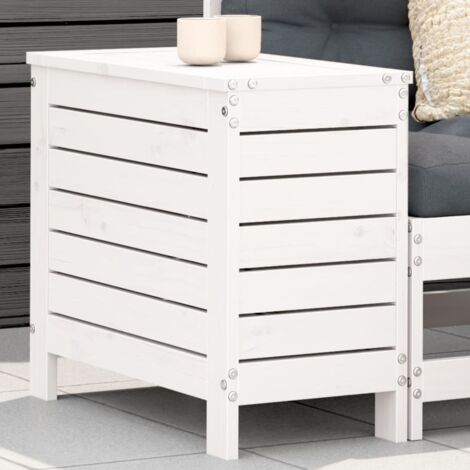Taburete de jardín madera maciza de pino  62x31,5x52 cm