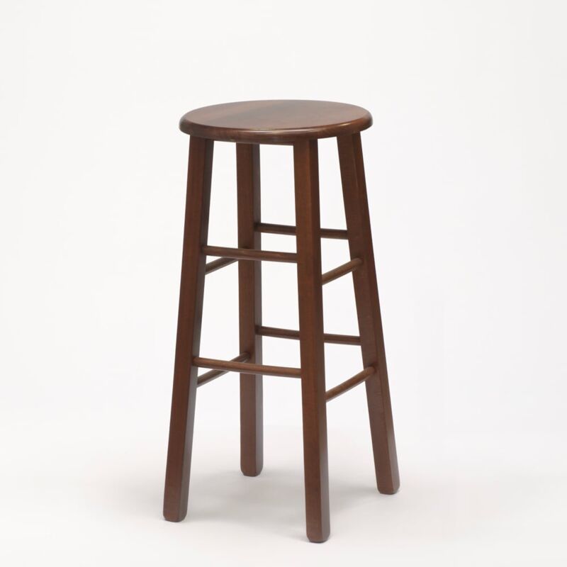 

Superstool - Taburete de madera redondo alto para bar e cocina Berlin