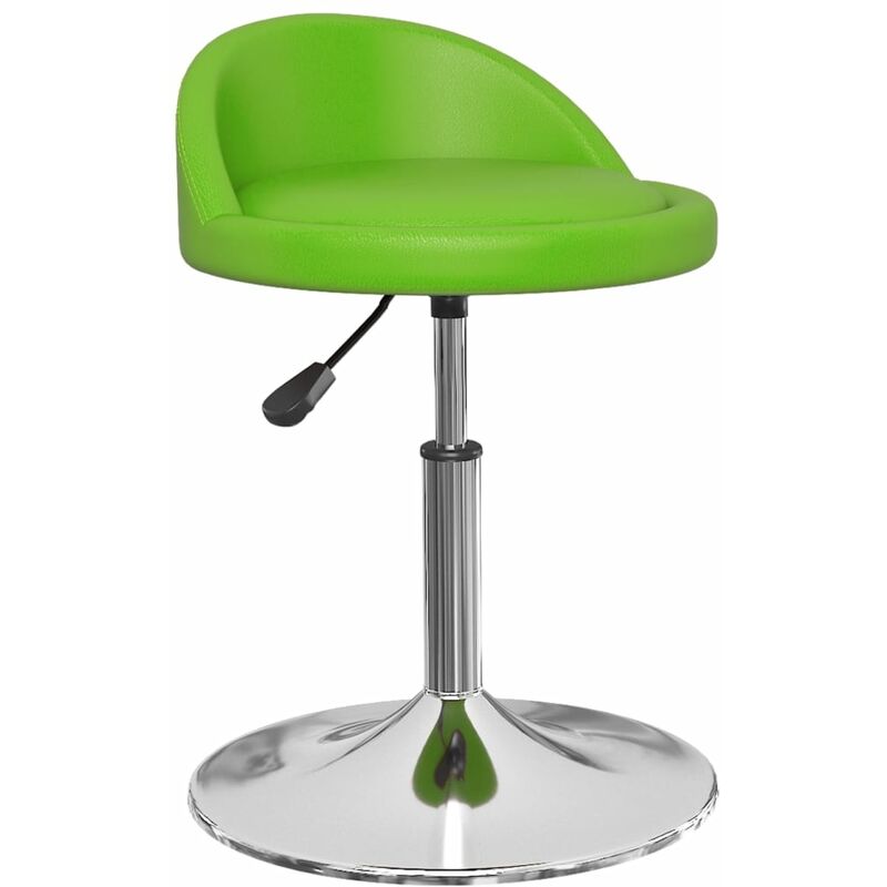 

Taburete de masaje de cuero sintético verde
