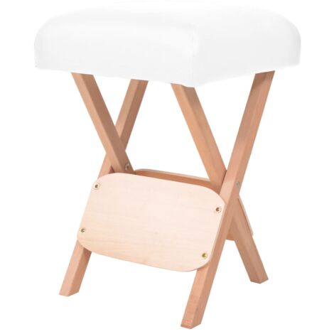 Taburete de masaje plegable con asiento 12 cm de grosor