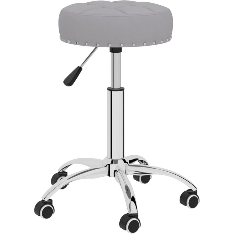 

Taburete de masajes tela gris
