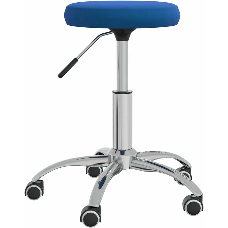 

Taburete de masajes terciopelo Azul